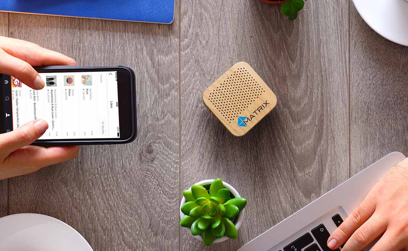 Seed - 	Altoparlante Bluetooth  in legno personalizzato gallery thumbnail