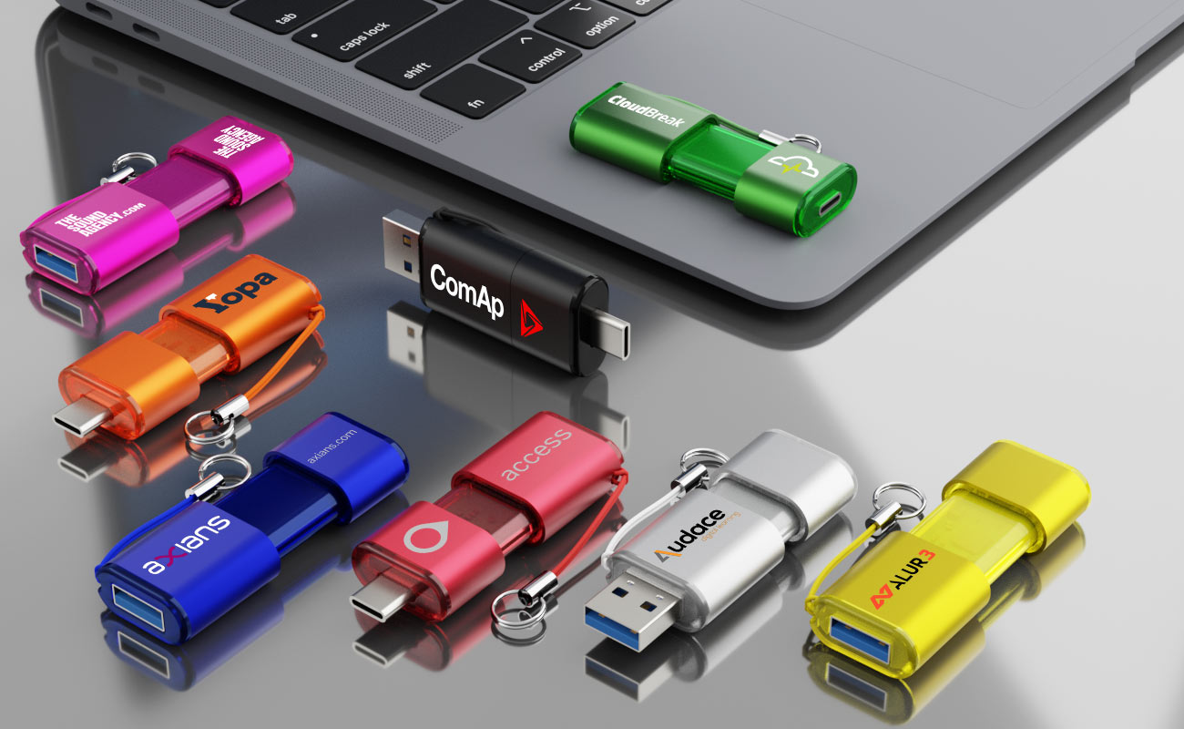 Shift - Chiavette USB Personalizzate con USB-C