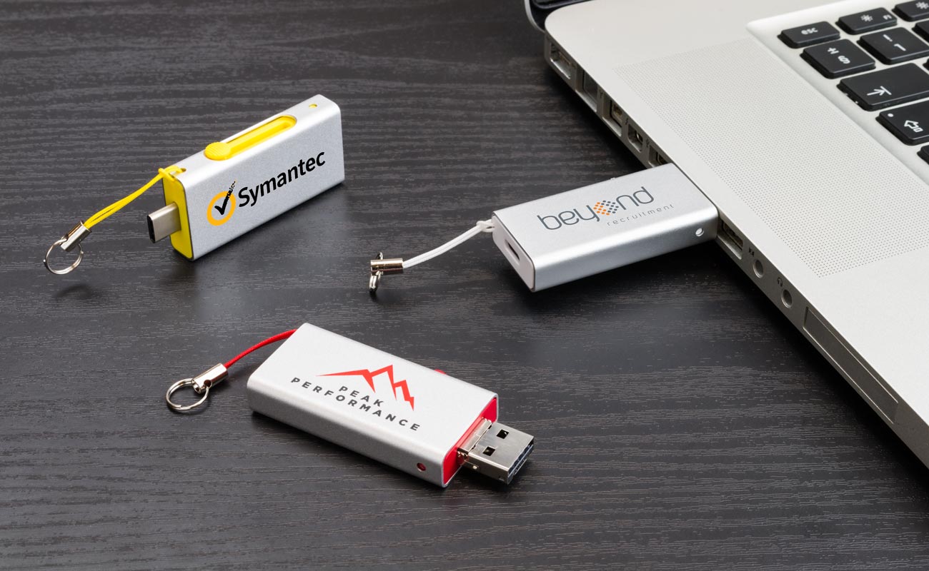 Slide - Chiavette USB Personalizzate con USB-C