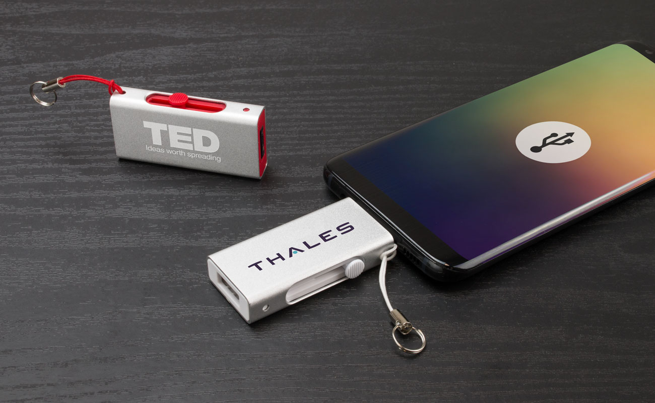 Slide - USB Personalizzate con USB-C gallery thumbnail