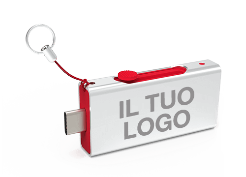Slide - Chiavi USB Personalizzate con USB-C Slide - Chiavi USB Personalizzate con USB-C