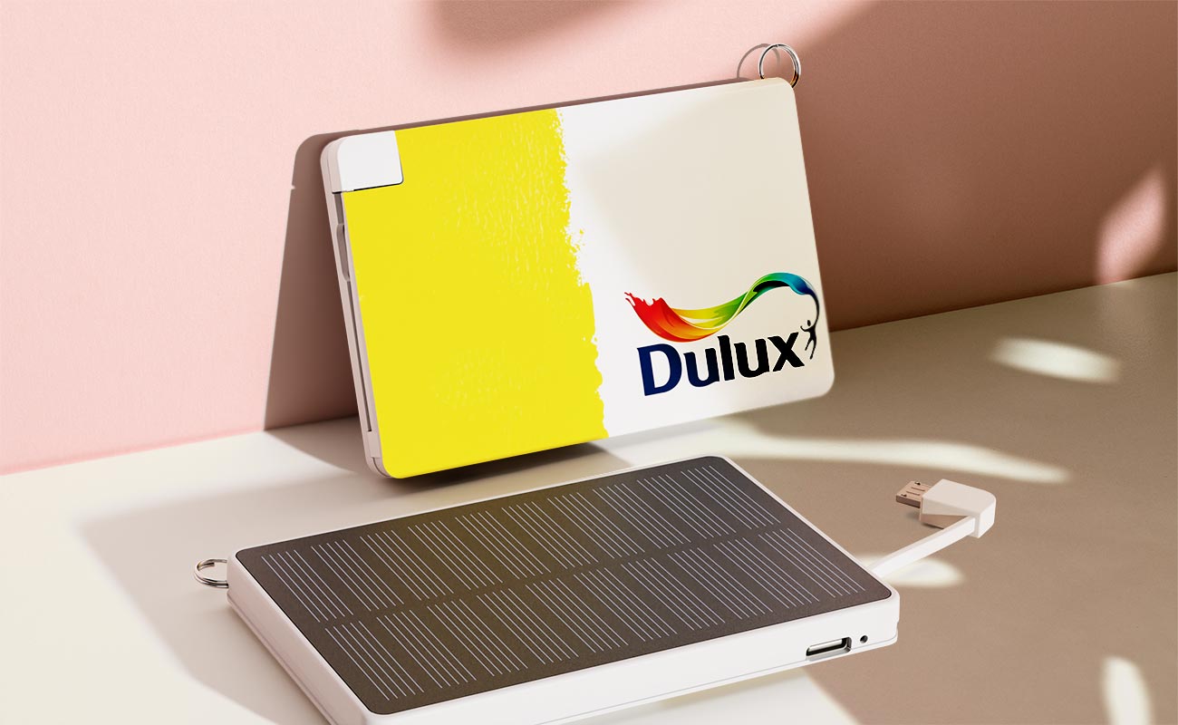 Solar Card - Caricatore portatile solare personalizzato gallery thumbnail