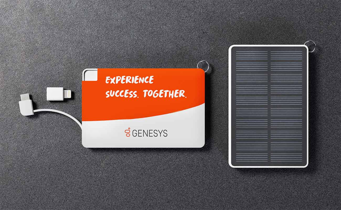 Solar Card - Power Bank solare con stampa gallery thumbnail