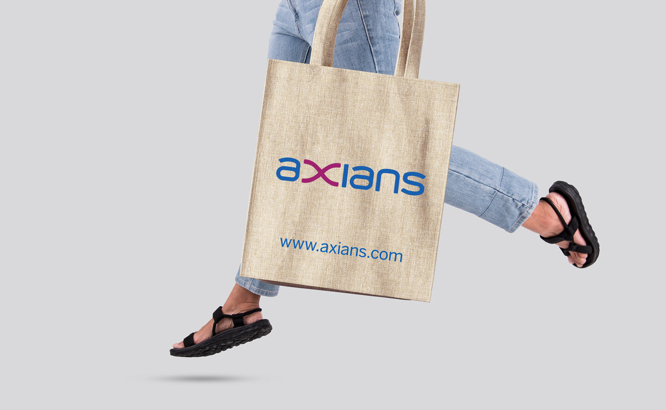 Spirit - Tote Bags in iuta con Stampa gallery thumbnail