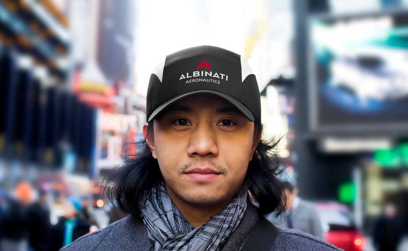 Sprinter - Cappellini da corsa con logo gallery thumbnail