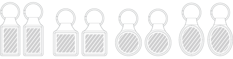 Portachiavi Serigrafia