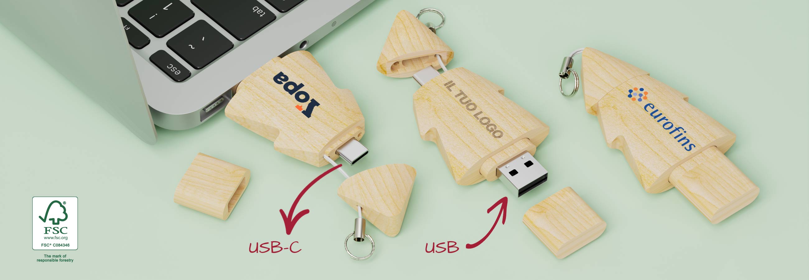 Chiavetta USB Tree Duo