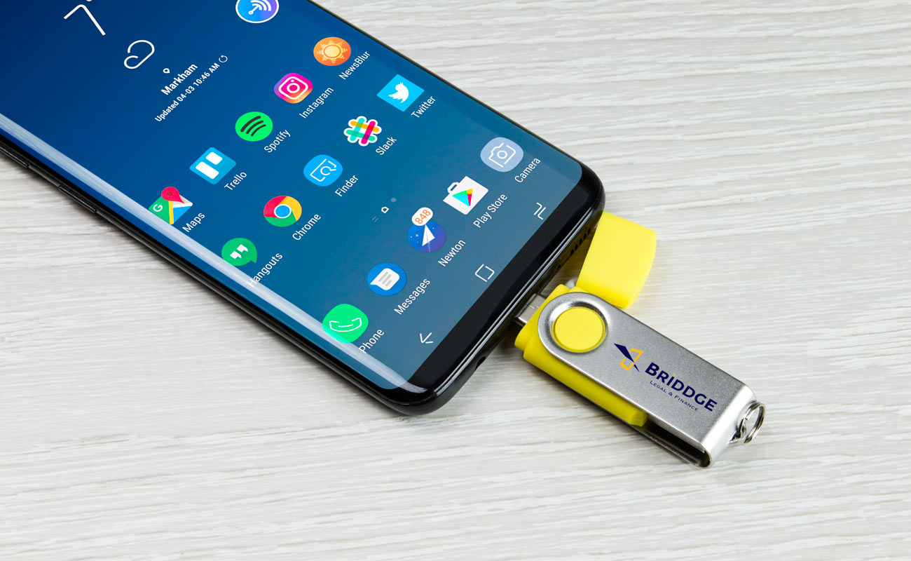 Twister Go - Chiavette USB Personalizzate Economiche con USB-C gallery thumbnail