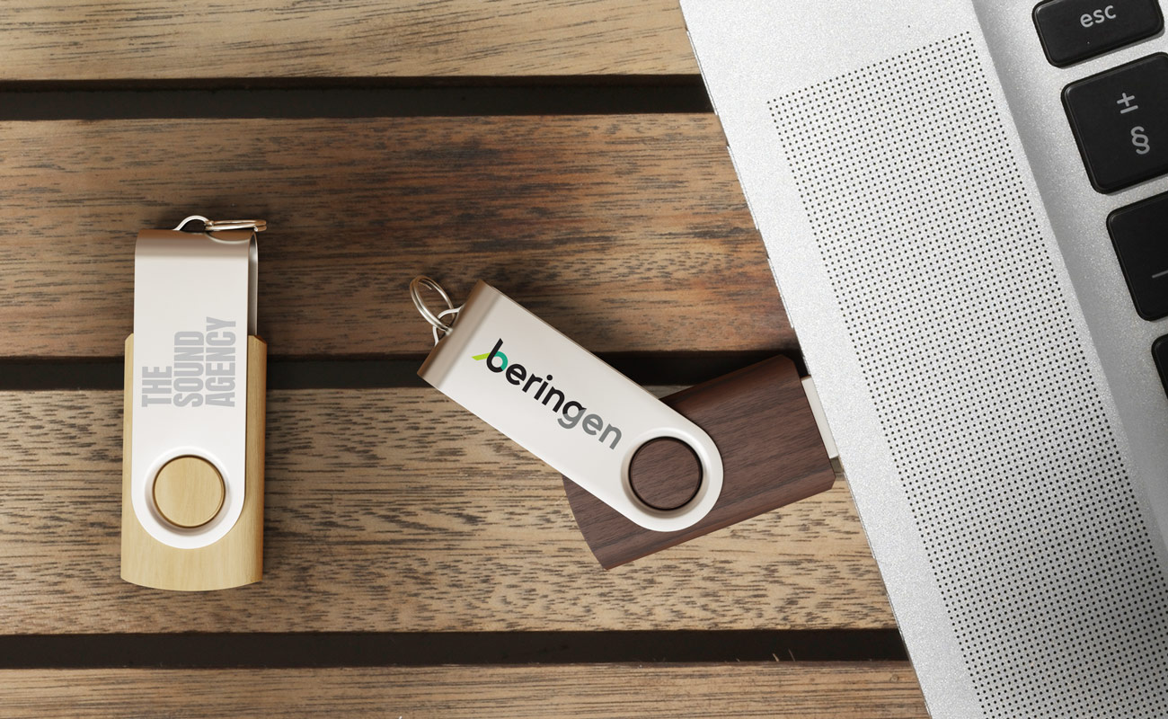 Twister Wood - Chiavette USB Legno gallery thumbnail