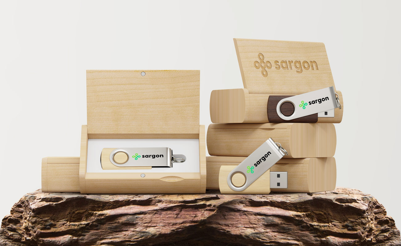 Twister Wood - Chiavetta USB Legno gallery thumbnail