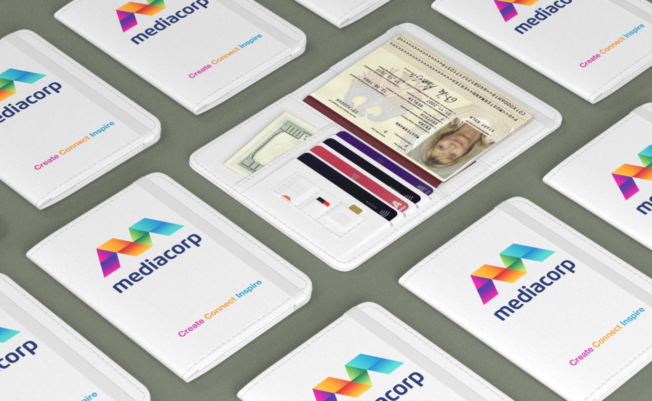 WingMate - Portafogli da viaggio con stampa gallery thumbnail