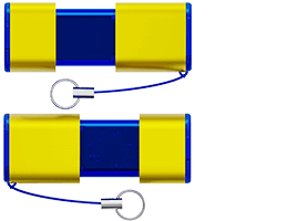 Disponibile anche in 2 colori. Scegli tra 2 diversi colori standard per le 2 differenti parti.